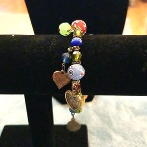 Boho elastic bracelet